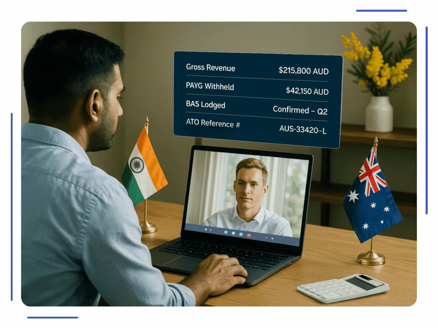 accounting client call