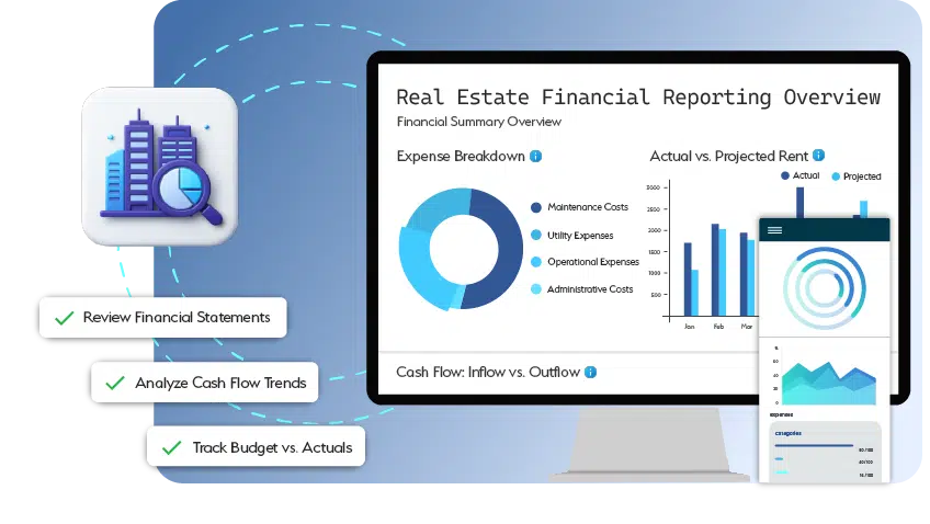 financial reporting in real estate